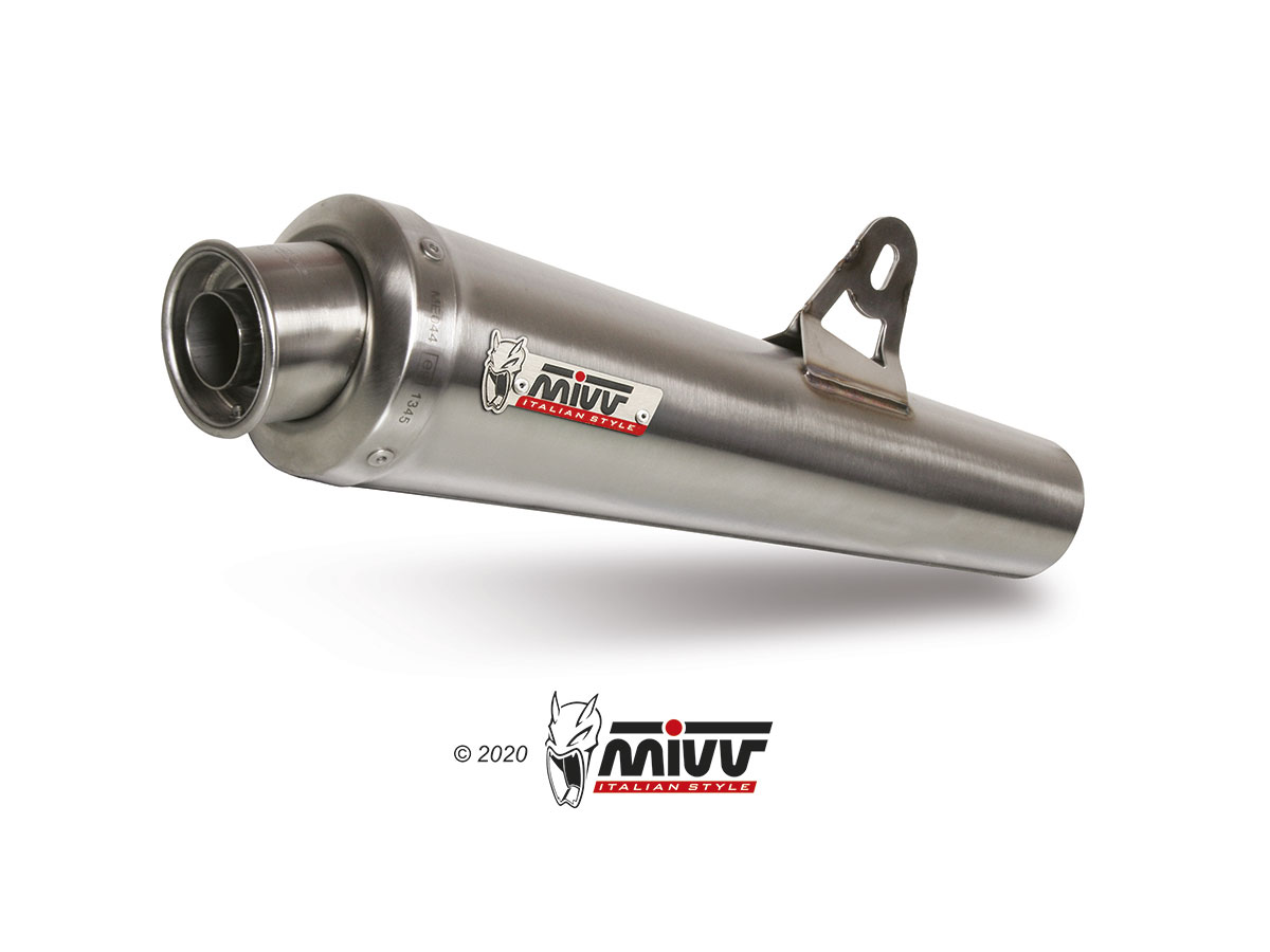 Mivv Slip On X Cone Stainless Steel Standard Exhaust For Ducati