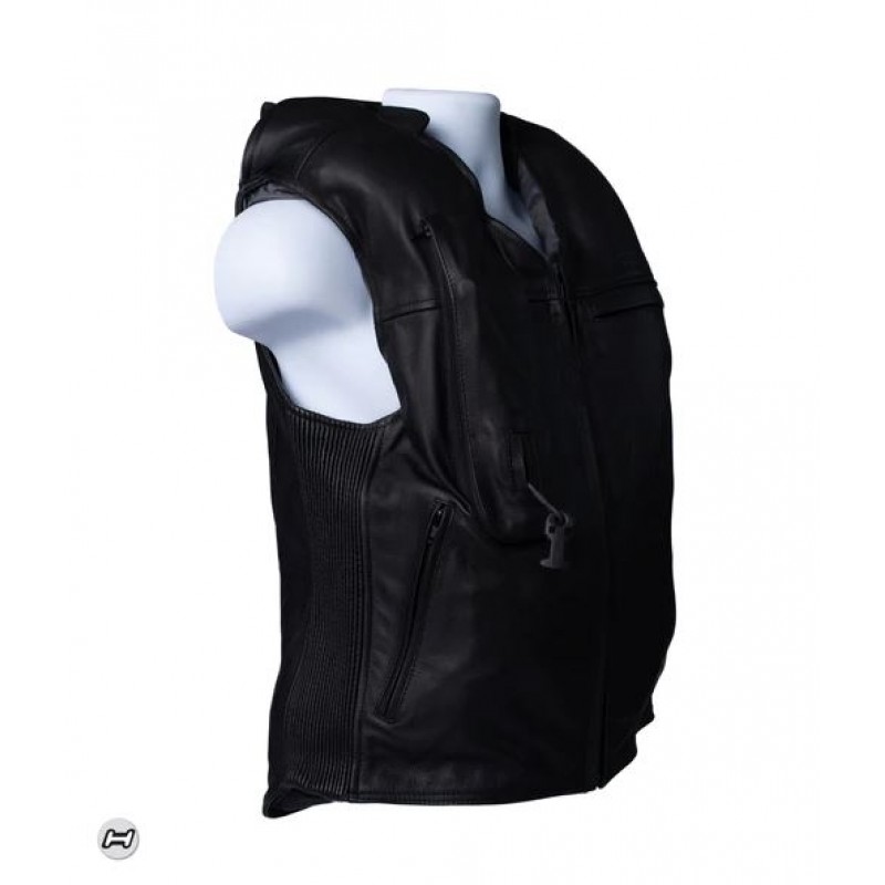 Helite Custom Leather Airbag Vest