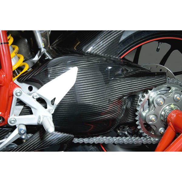 CARBONDRY - DUCATI 848 / 1098 & 1198 CARBON FIBER SWINGARM COVER