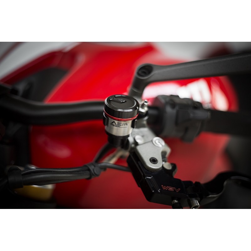 AEM FACTORY - TITANIUM INTEGRATED RESERVOIR FLUID TANKS FOR BREMBO OE ...