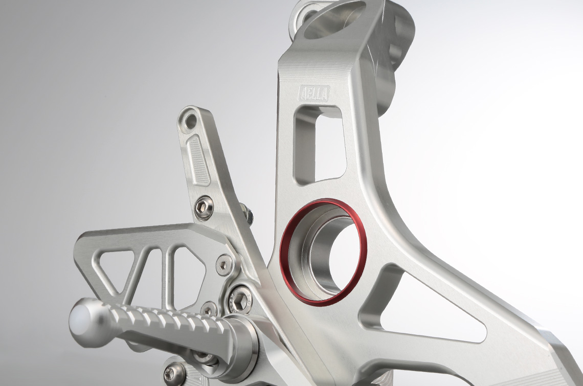 AELLA Riding Step Kit (Rearsets) for the Ducati Monster 1200R