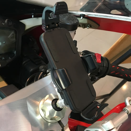 AELLA Navigation Stay / Smartphone Holder for Ducati Panigale V-Twin Models