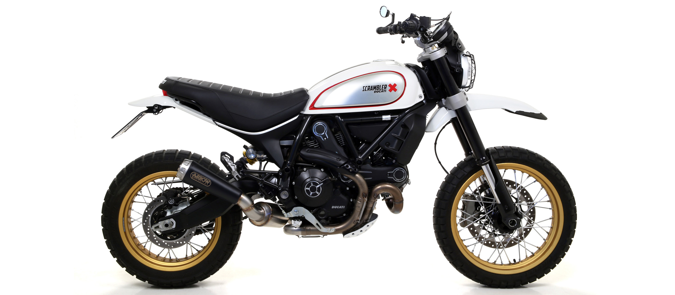 Arrow Exhausts For The Ducati Scrambler Desert Sled (2017+)