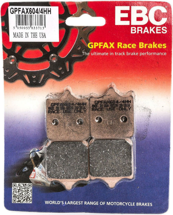 GPFAX Sintered Race Brake Pads - EBC Brakes