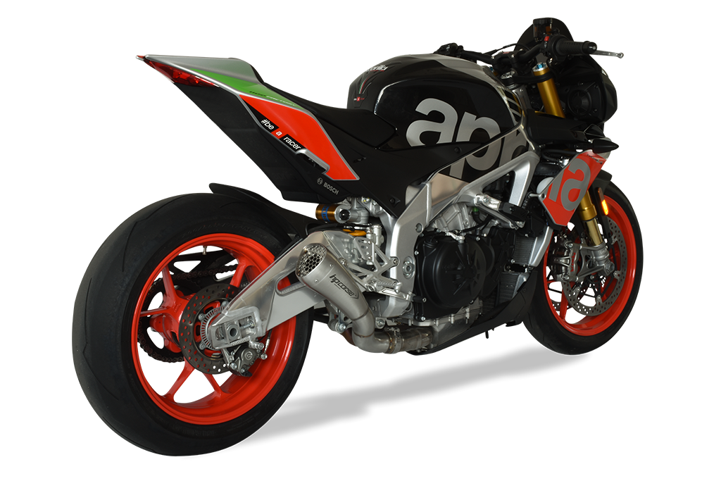 HP CORSE HYDROFORM CORSA SHORT Slip-on Exhaust For Aprilla Tuono V4 ...