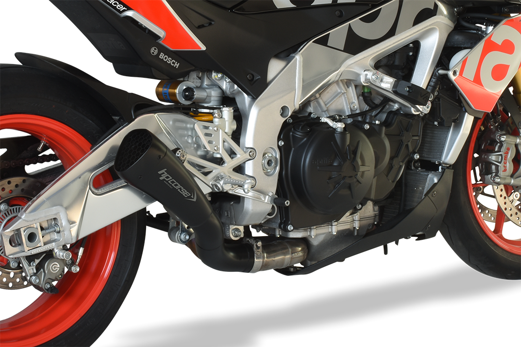 HP CORSE HYDROFORM CORSA SHORT Slip-on Exhaust For Aprilla Tuono V4 ...