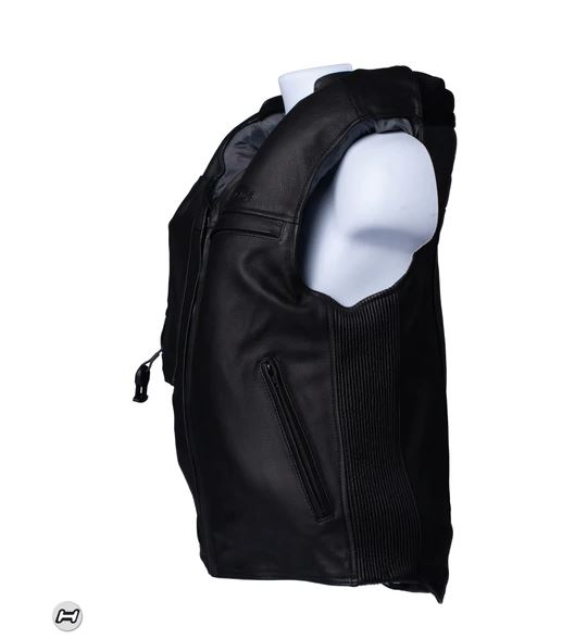 Helite Custom Leather Airbag Vest