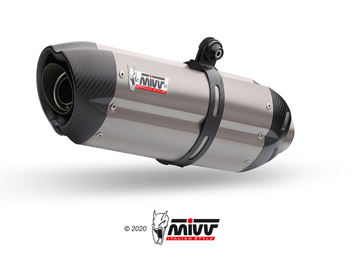 MIVV 2 Slip-on, Suono Full Titanium, Standard Exhaust For Aprilia