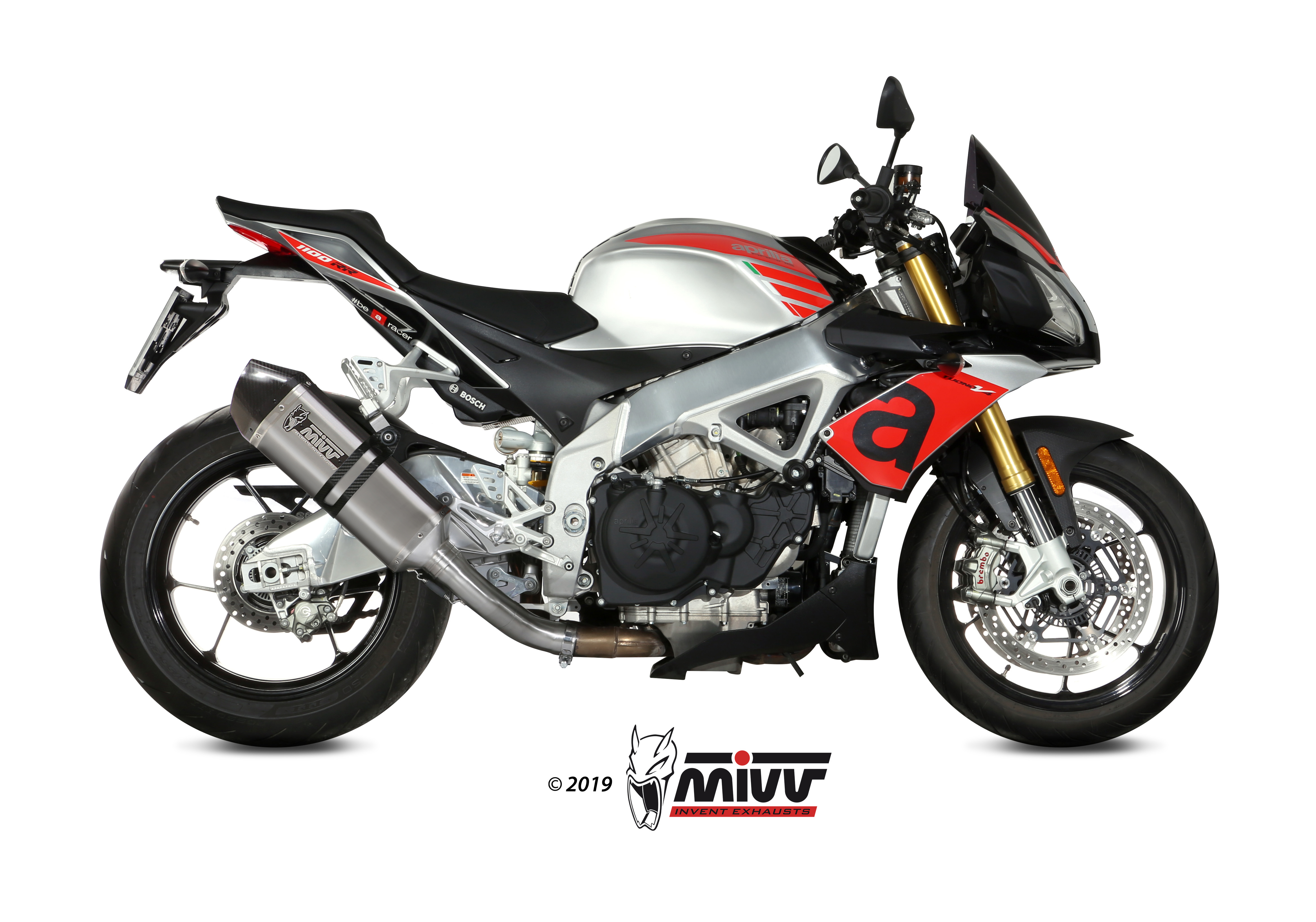 MIVV Slip-on, Speed Edge Stainless Steel, Standard Exhaust For