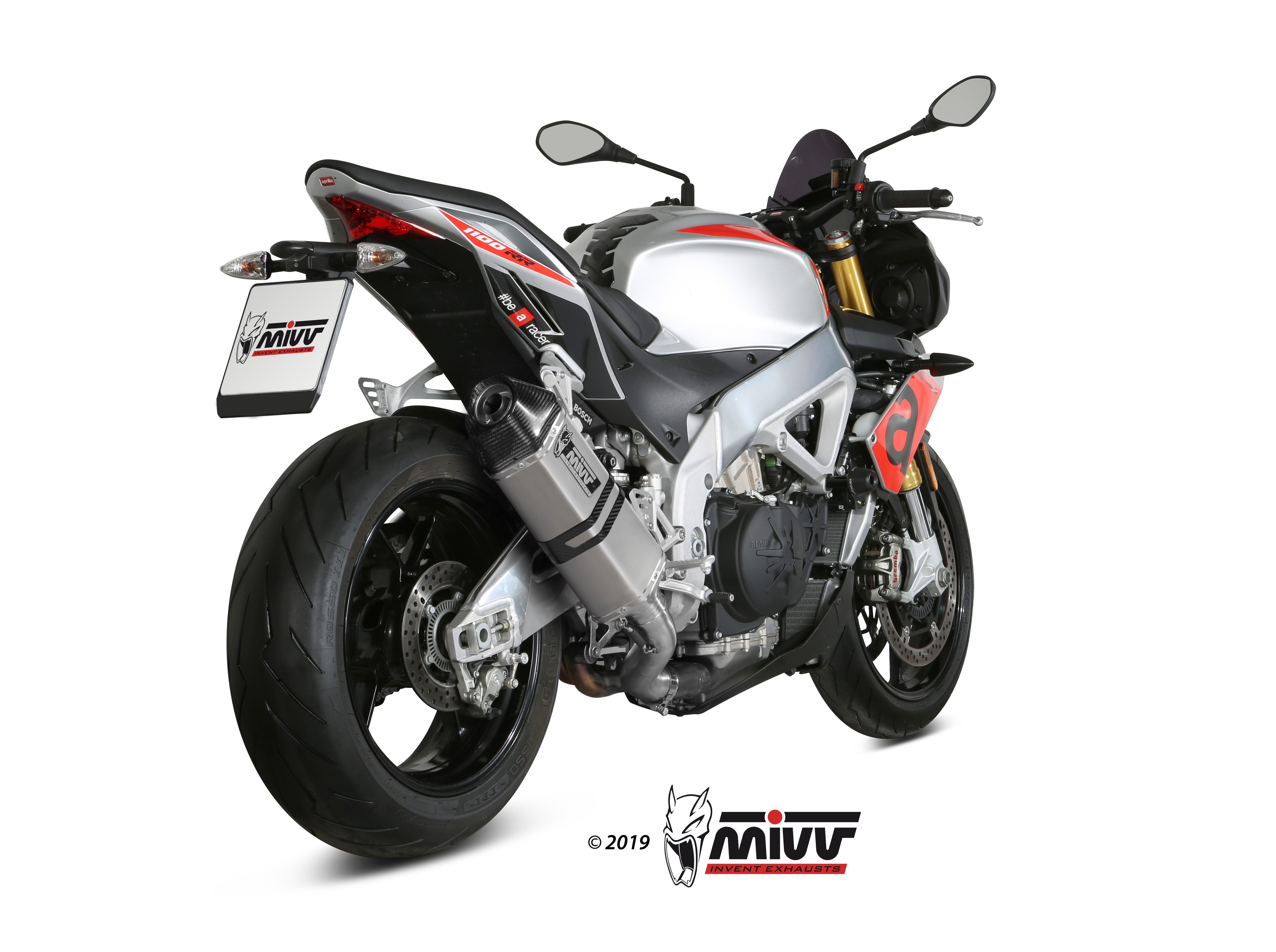 MIVV Slip-on, Speed Edge Stainless Steel, Standard Exhaust For