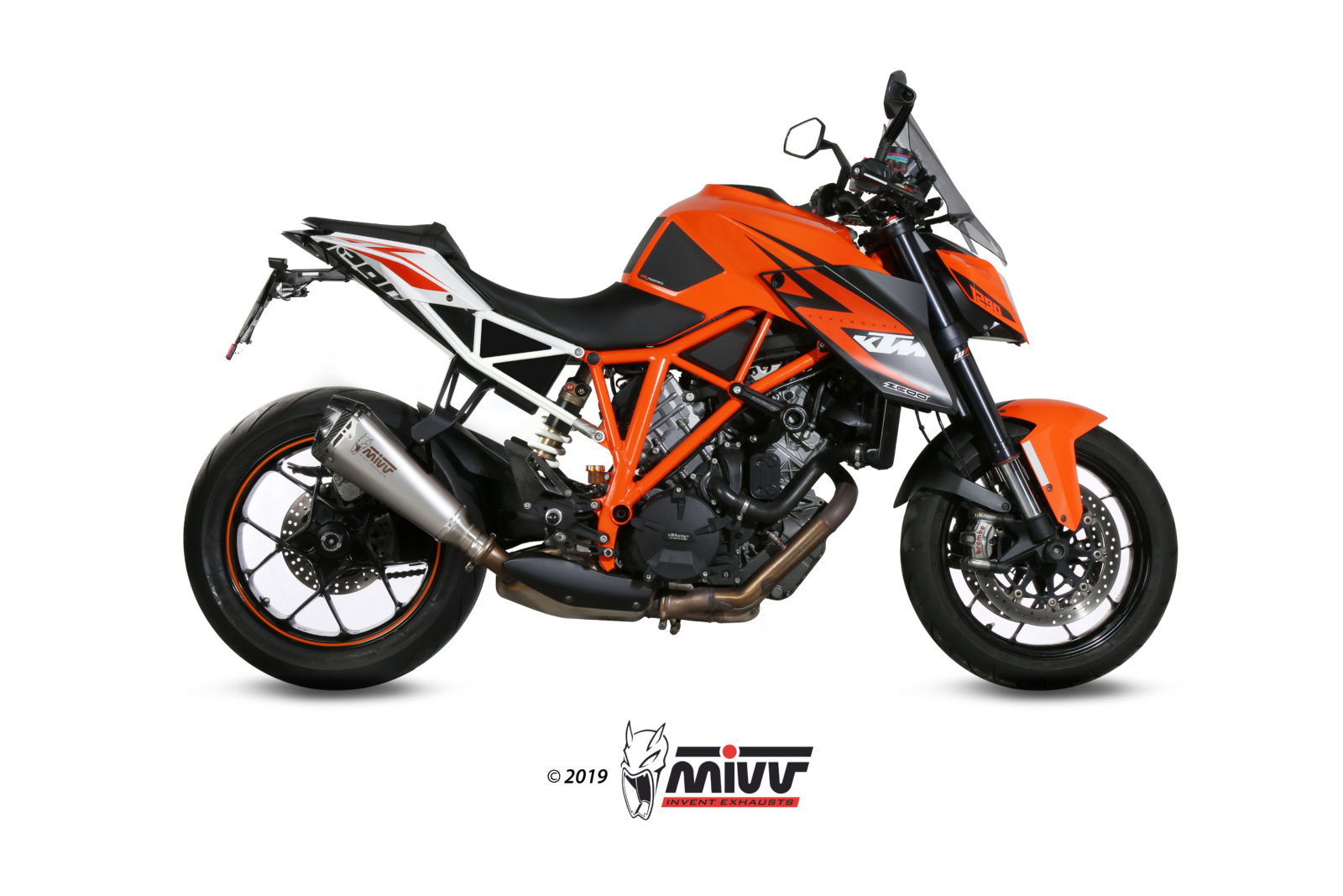 Mivv Slip On Delta Race Stainless Steel Standard Exhaust For Ktm 1290