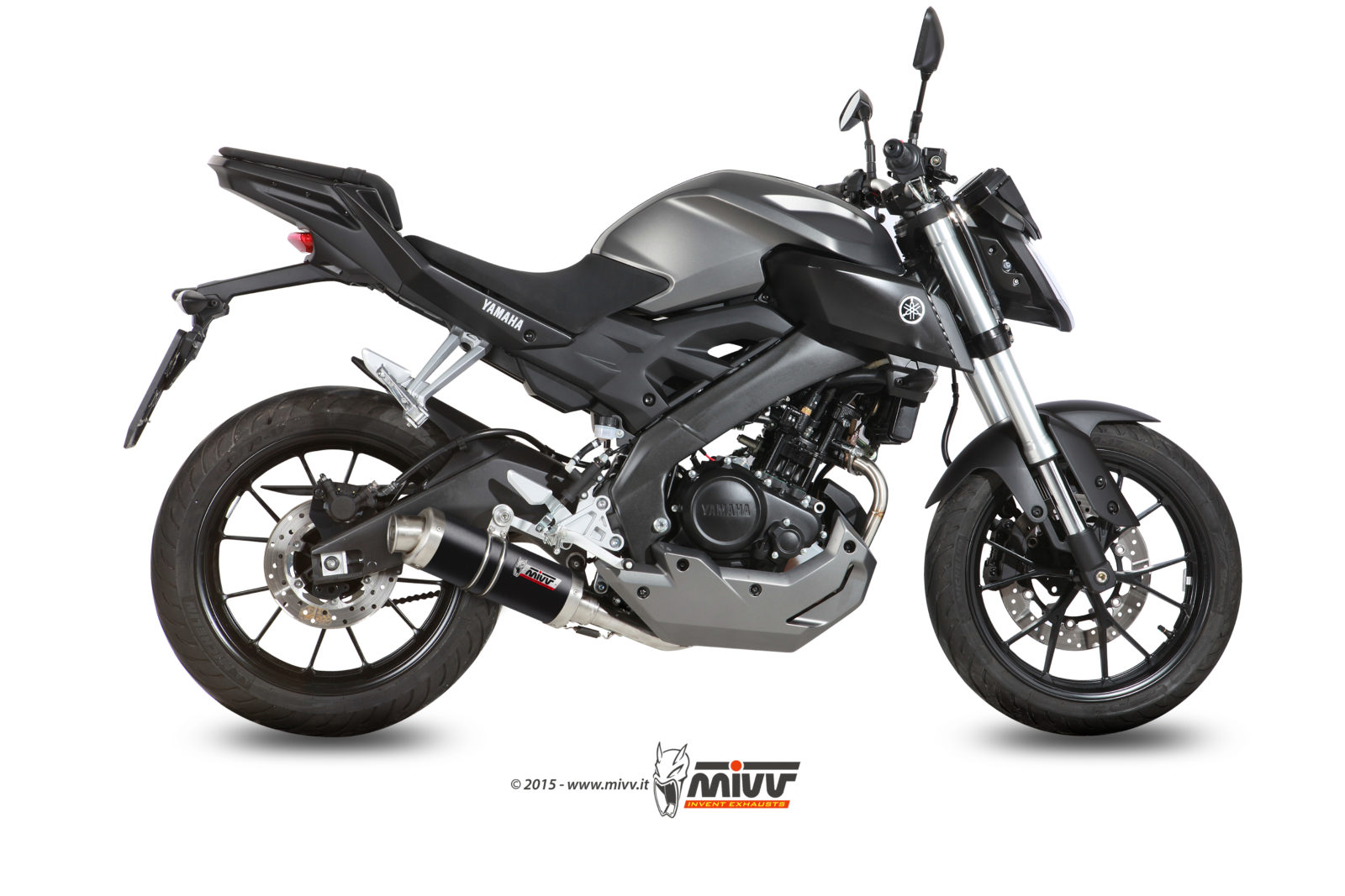 MIVV Full System 1x1, GP Black, Standard Exhaust For Yamaha YZF