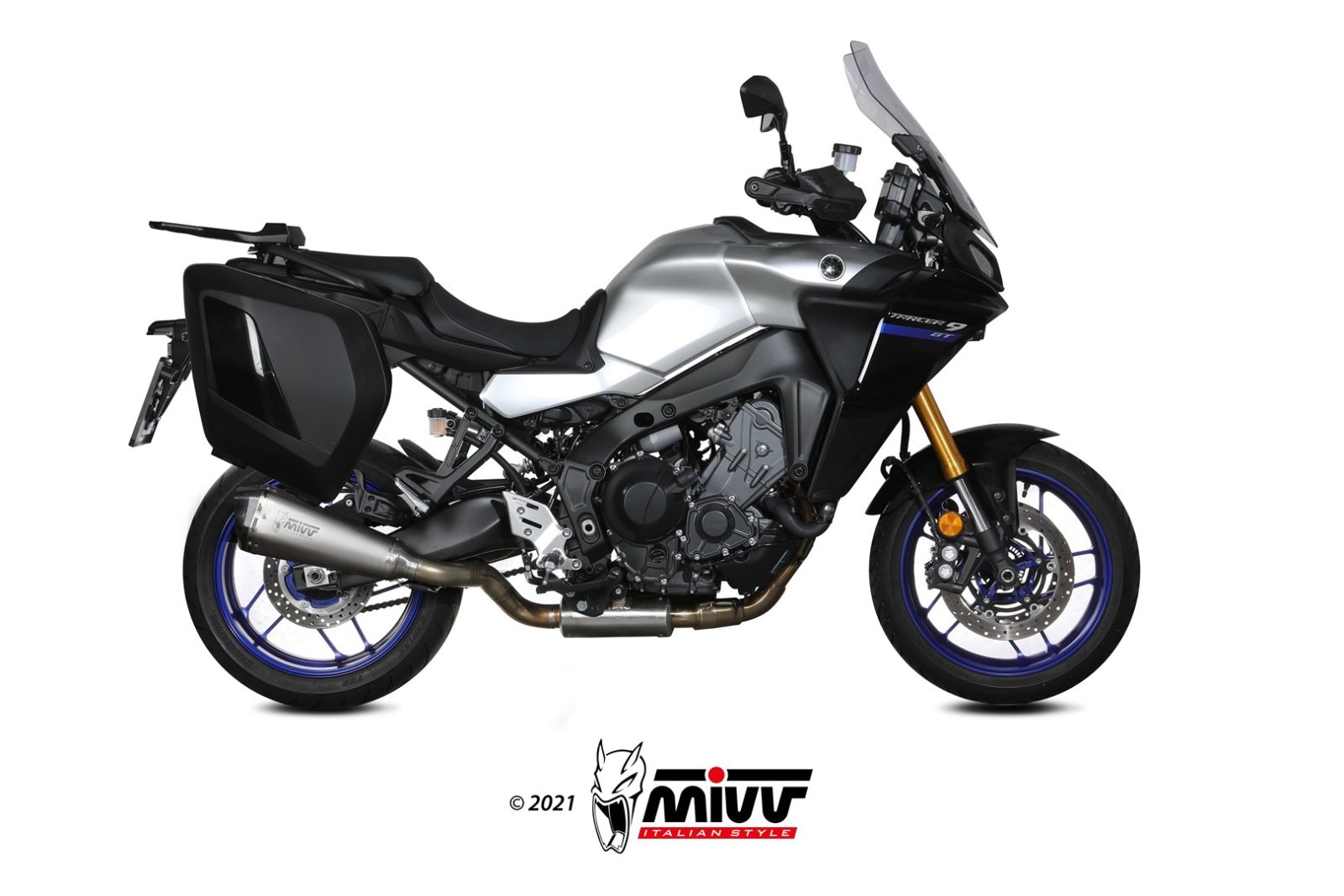 THREE COMPLETE EXHAUST SYSTEMS FOR YAMAHA MT-09 2021 - Mivv