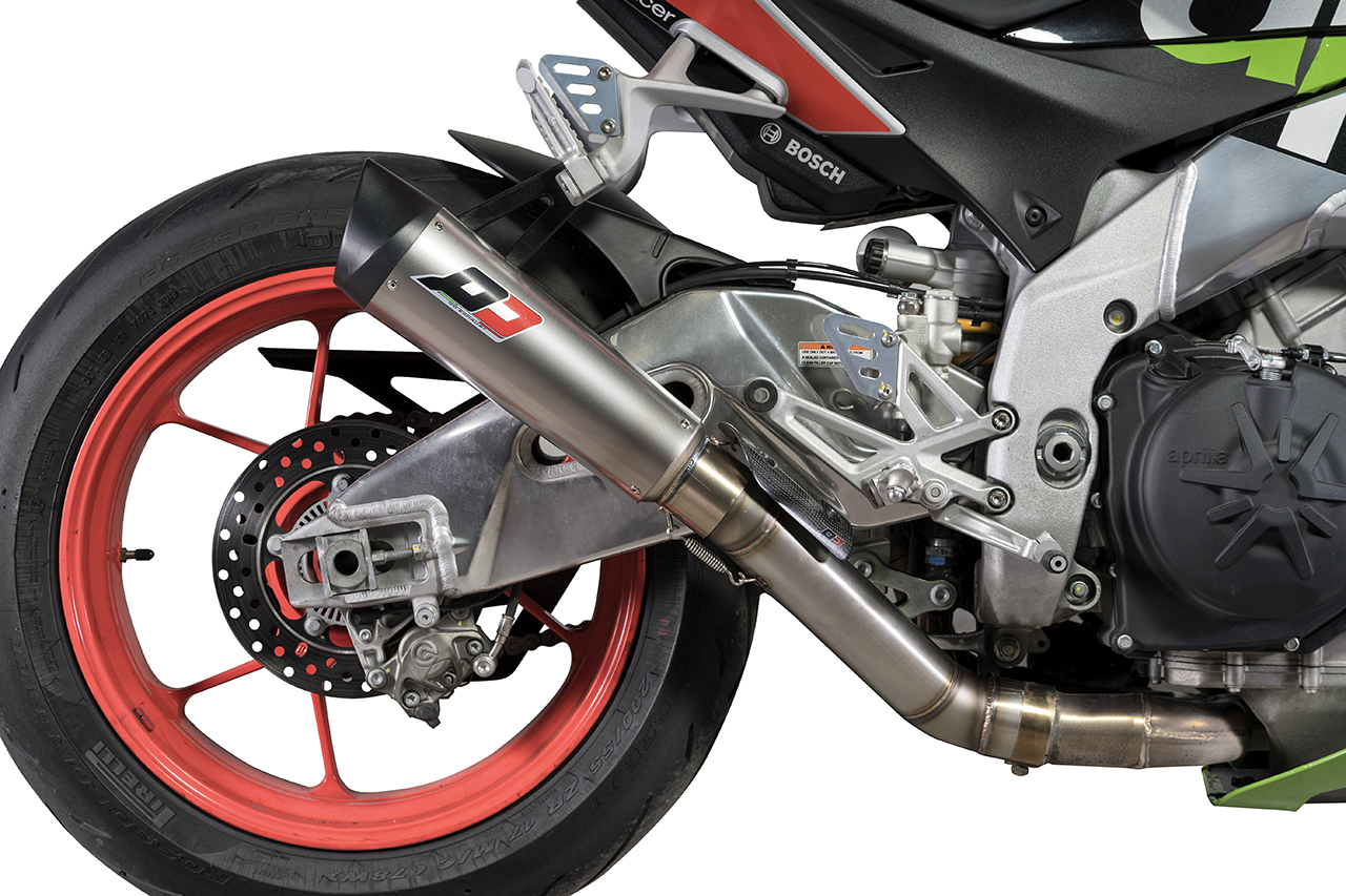 QD Exhaust Slip-on Exhaust for Aprilia Tuono V4 1100 (2015+)