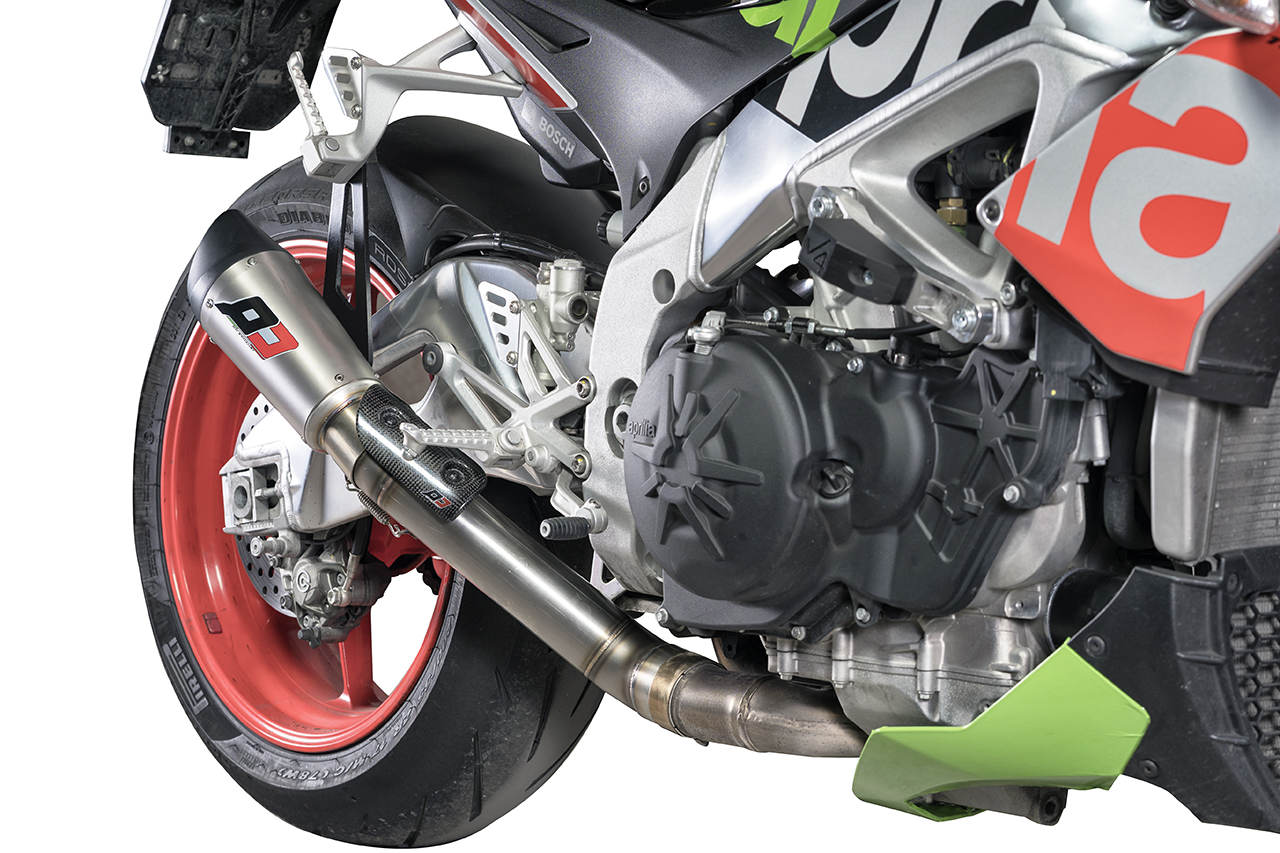 QD Exhaust Slip-on Exhaust for Aprilia Tuono V4 1100 (2015+)