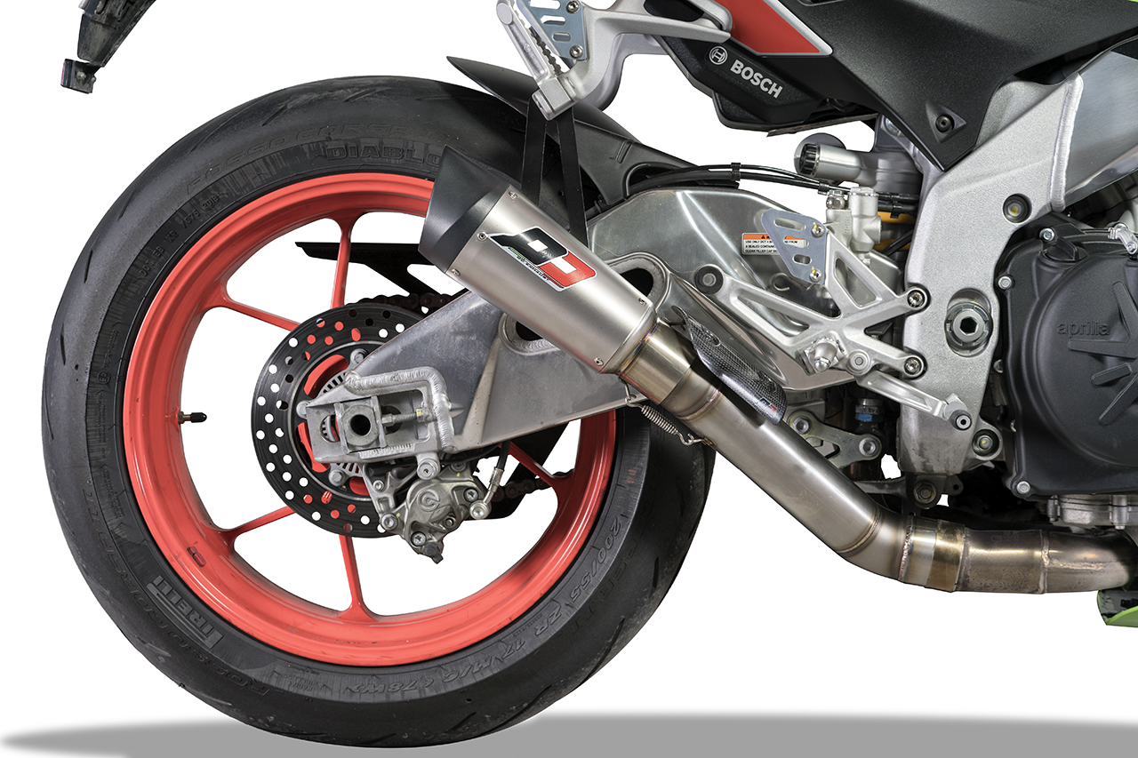 QD Exhaust Slip-on Exhaust for Aprilia Tuono V4 1100 (2015+)