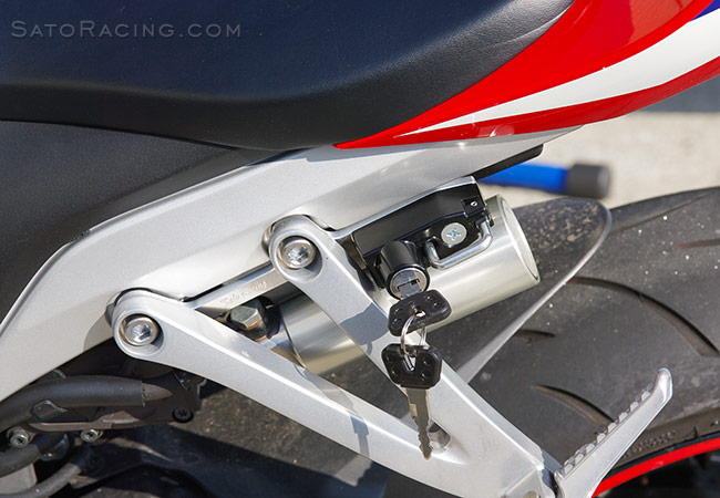 honda grom helmet lock