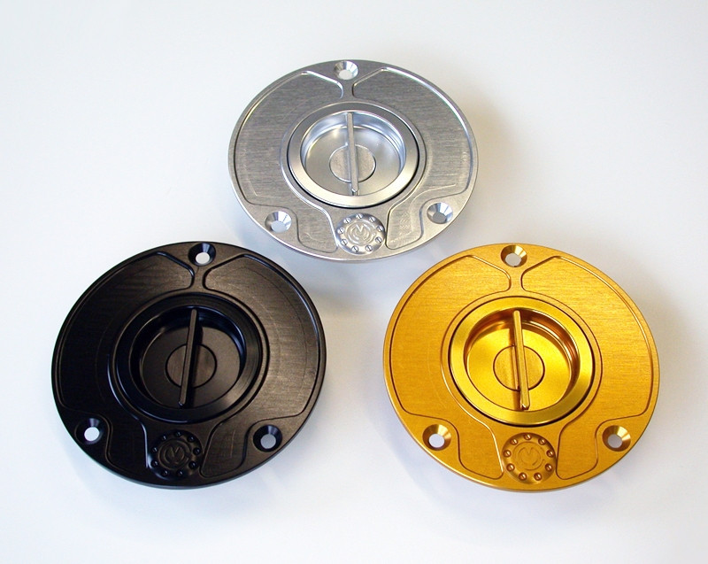 Motocorse Billet Aluminum Gas Cap for newer Ducati's MV's and