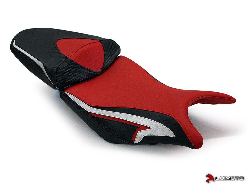 LUIMOTO (Tribal Blade) Passenger Seat Covers for the HONDA CBR150R