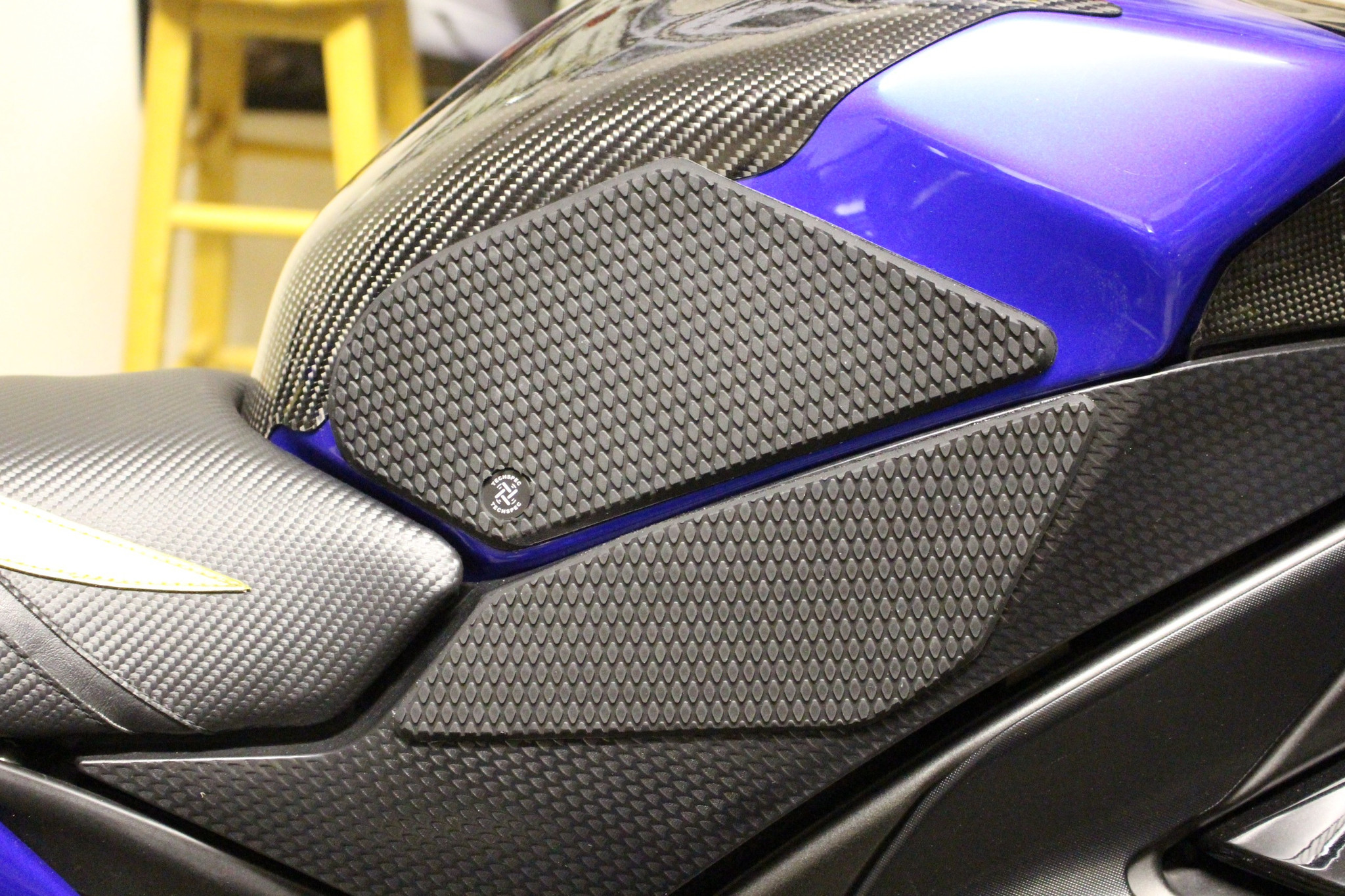 TechSpec Tank Grip Pads for the Yamaha YZF-RR1 (09-15)