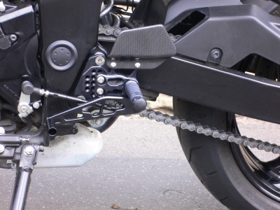 Gilles AS31GT Rearsets for the Suzuki GSR750