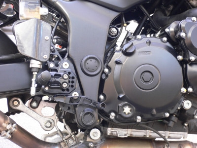 Gilles AS31GT Rearsets for the Suzuki GSR750