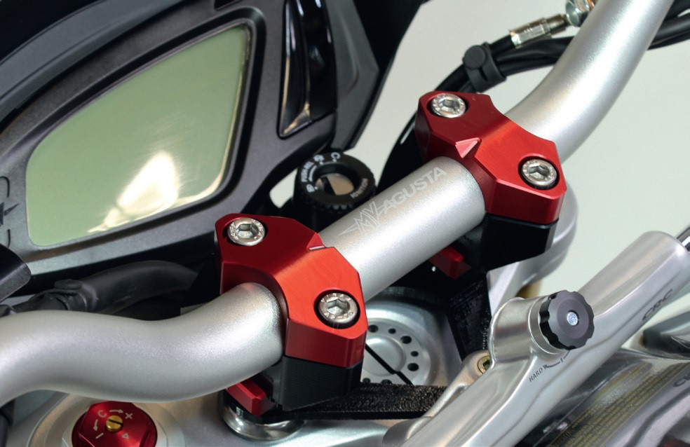 Gilles 2D.GT Adjustable Handlebar Risers for the MV Agusta Brutale 800 ...