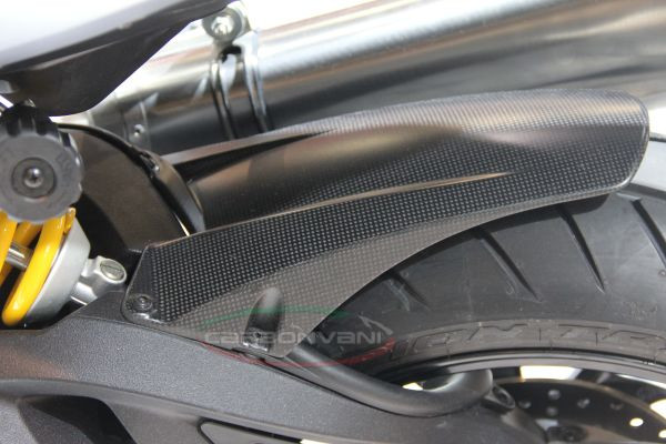 CARBONVANI - DUCATI MULTISTRADA 1200 CARBON FIBER REAR MUDGUARD - SHORT ...